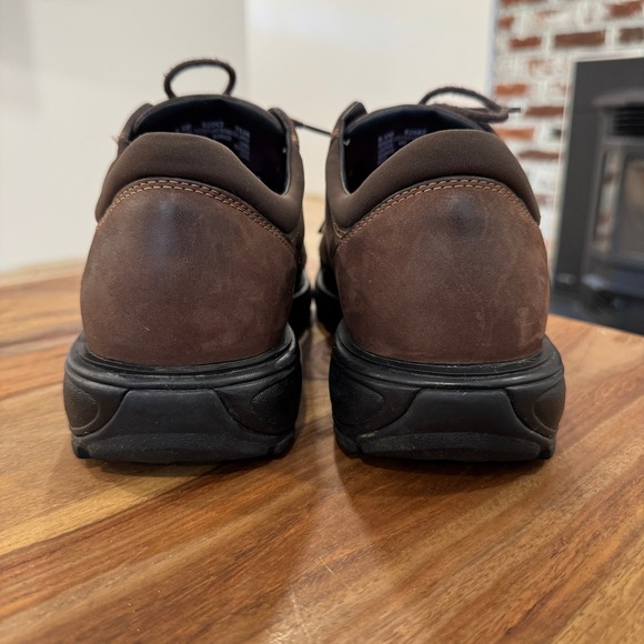 Timberland Leather Oxfords Comfort Casual‎ Walking Shoes Brown Mens 9.5M - Picture 8 of 10